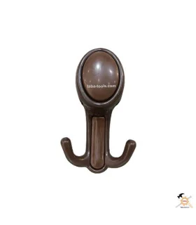 قلاب آویز لباس قهوه ای روشن