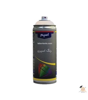 اسپری رنگ سفید براق 300 میلی لیتر اسپم
