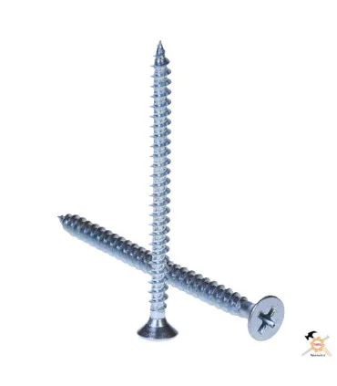 پیچ نصب 7 سانت سفید بسته 100 عددی